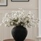 22" Long Stems Artificial Wax Flowers – Silk Floral Stems for Vase Arrangements and Table Centerpieces